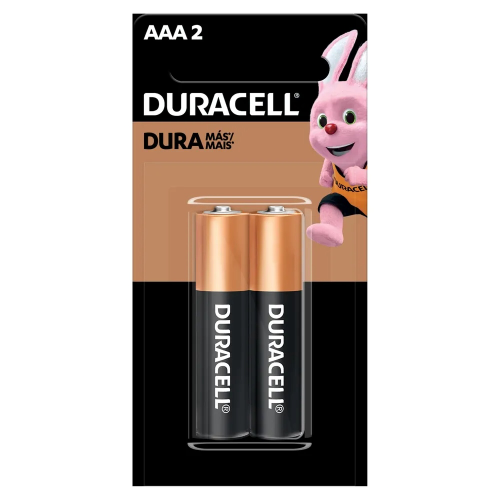 Par de baterías AAA Duracell