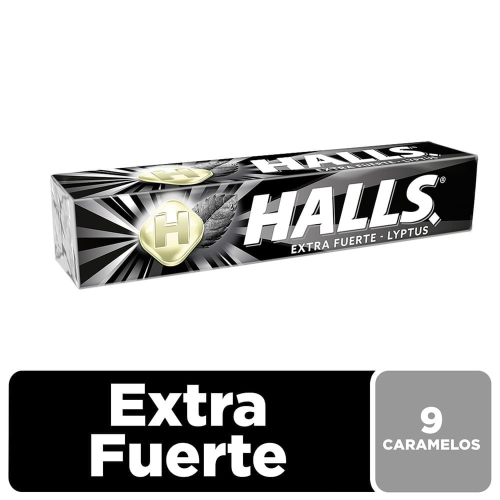 HALLS Menta extra fuerte