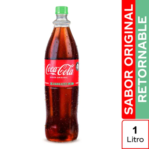 Coca Cola Vidrio 1L
