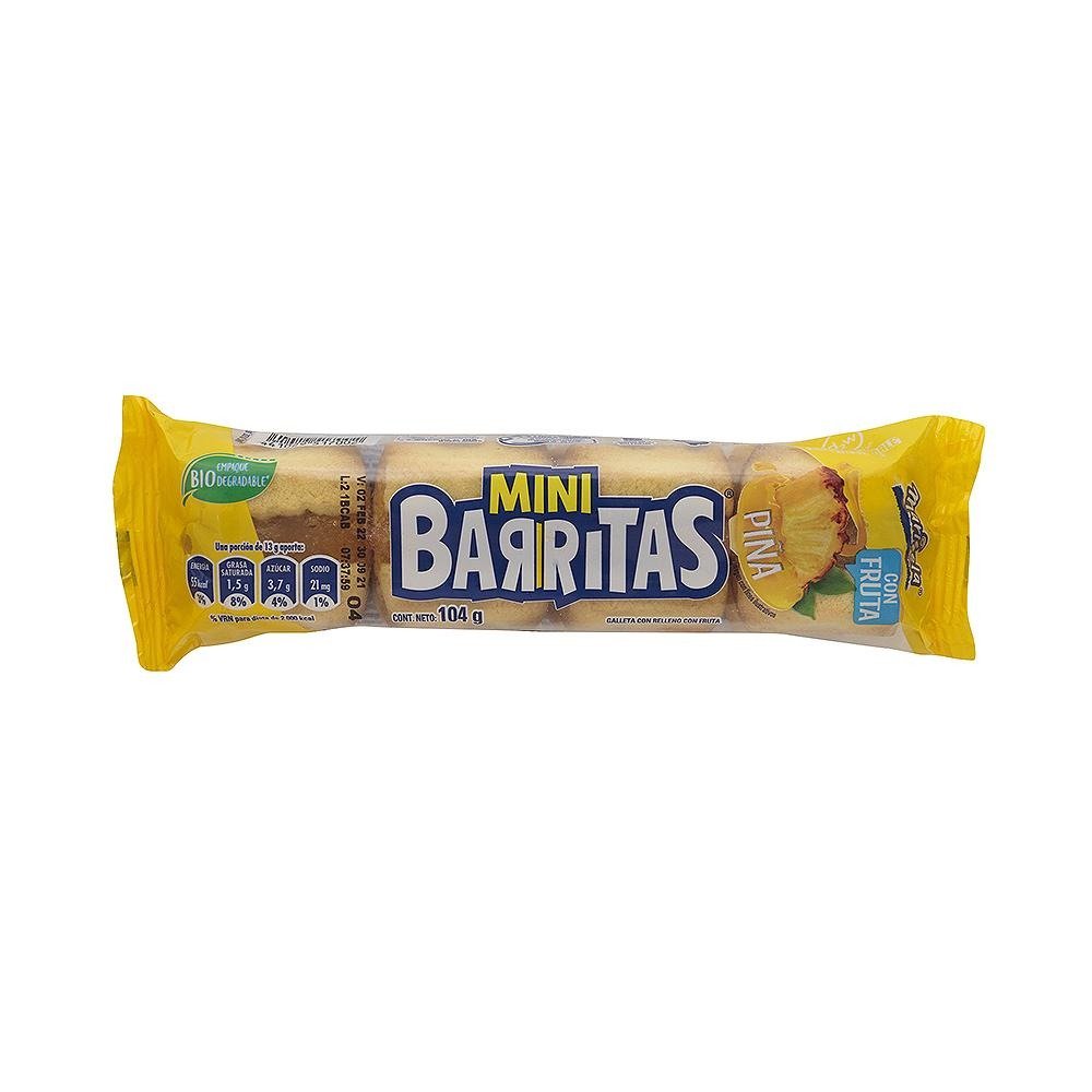 Mini Barritas Marinela Piña