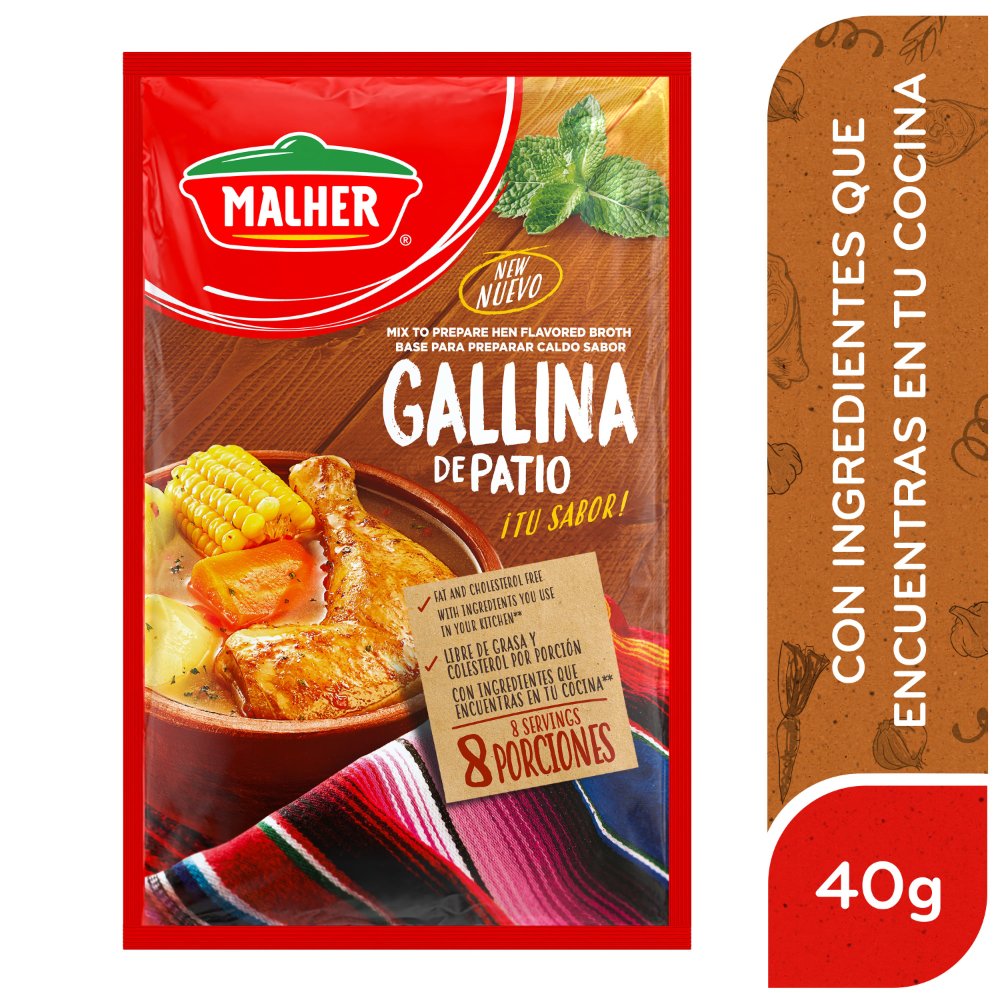 Sopa de Gallina de patio Malher