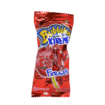 Bombón Bubbaloo Fresa