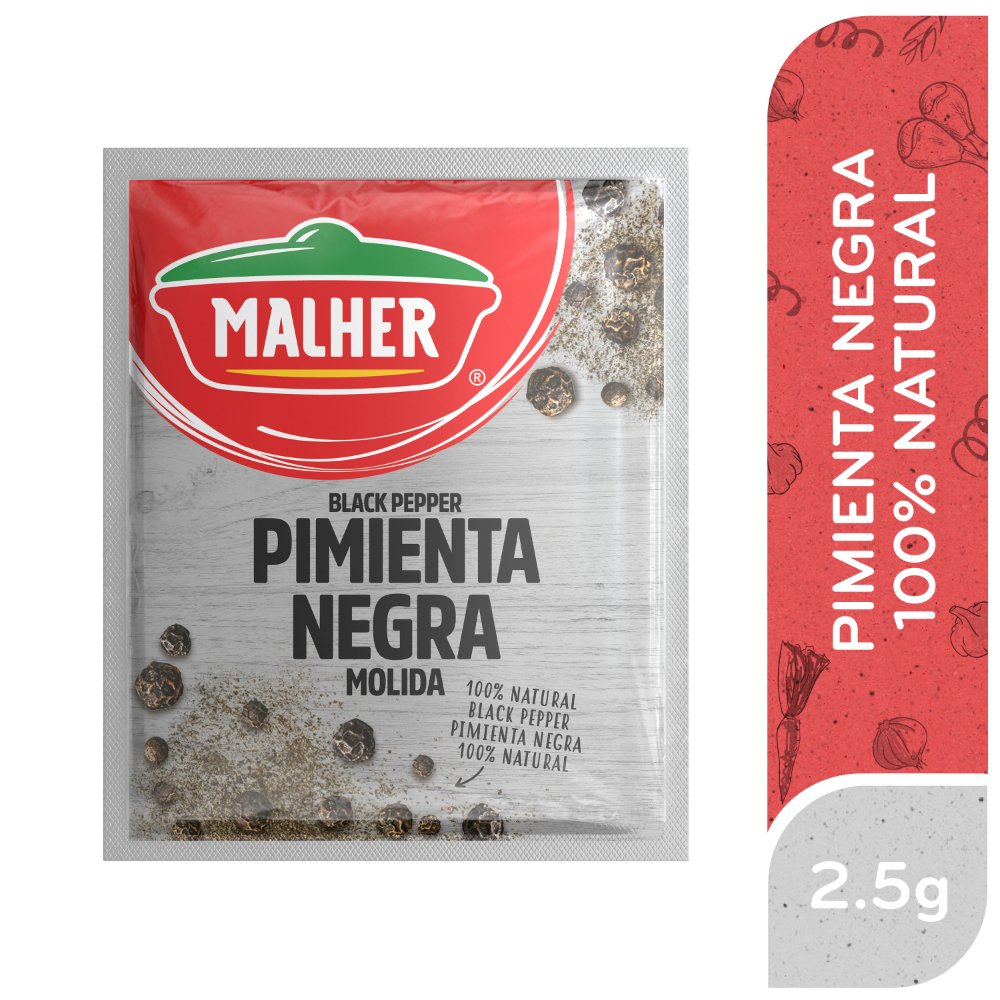 Pimienta Negra en polvo