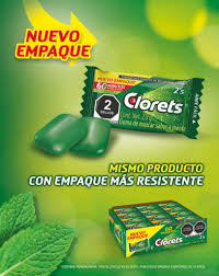 Chicles Clorets Verde
