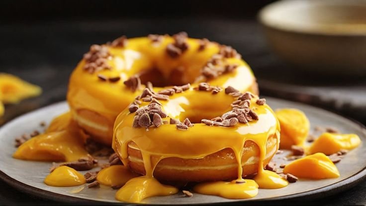 Donuts relleno maracuyá