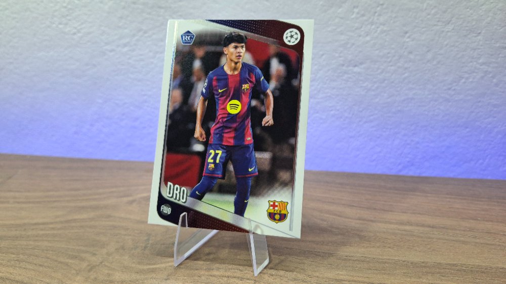Dro – Topps Chrome (FC Barcelona - Rookie Card)
