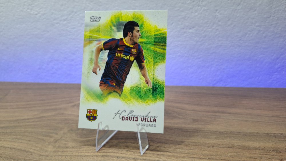 David Villa – Topps (FC Barcelona) Team Set