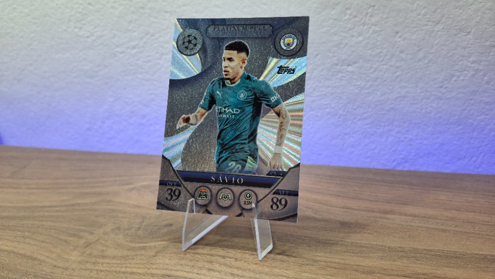 Savinho (Sávio) – Topps Match Attax (Manchester City)
