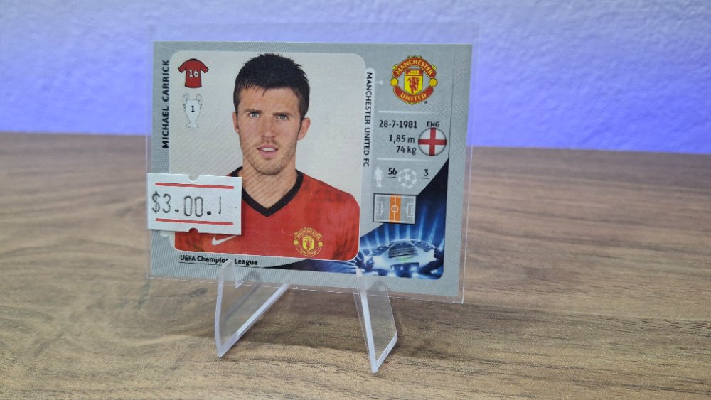 Michael Carrick – Panini Sticker (Manchester United)