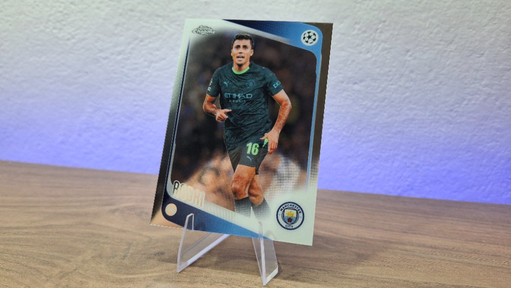 Rodri – Topps Chrome (Manchester City) Base