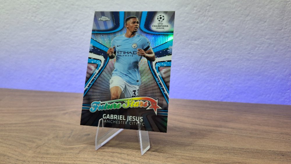 Gabriel Jesus – Topps Chrome (Manchester City)