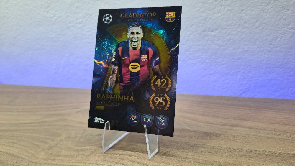 Raphinha – Topps Match Attax (FC Barcelona)