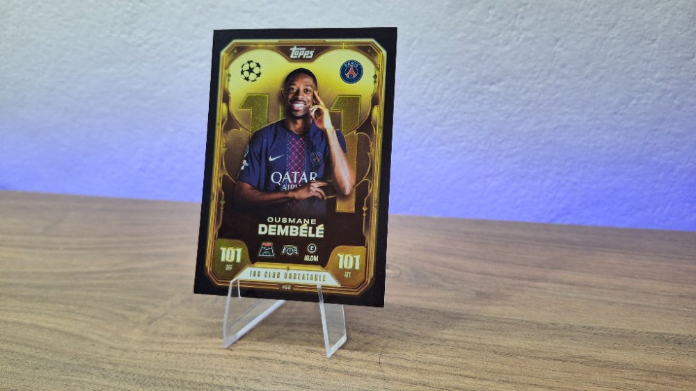Ousmane Dembélé – Topps Match Attax (Paris Saint-Germain)