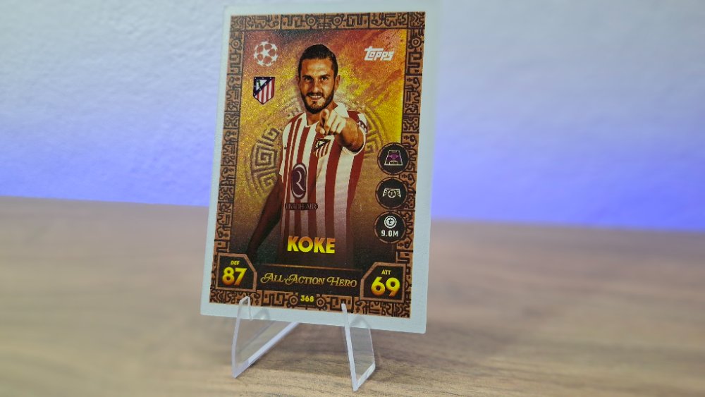 Koke – Topps Match Attax (Atlético de Madrid)