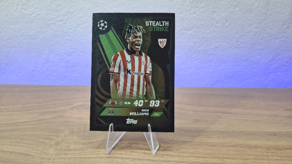 Nico Williams – Topps Match Attax (Athletic Club)