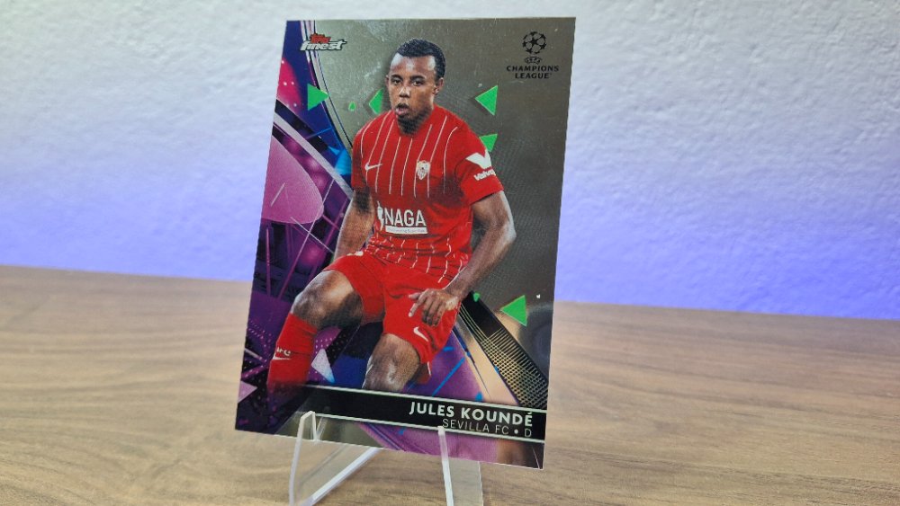 Jules Koundé – Topps Finest (Sevilla FC)