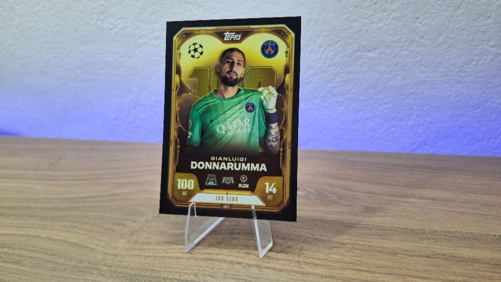 Gianluigi Donnarumma – Topps Match Attax (Paris Saint-Germain)