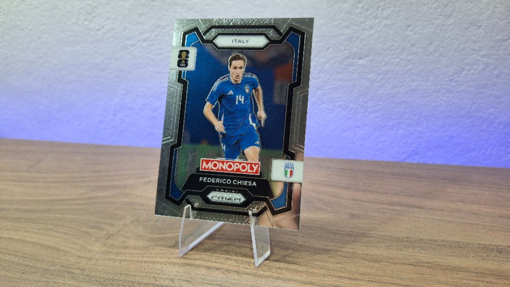 Federico Chiesa – Panini Prizm Monopoly (Selección de Italia)