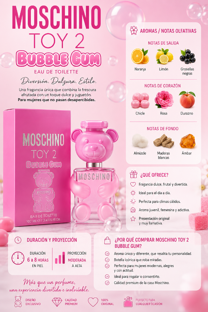 MOSCHINO Bubble Gum