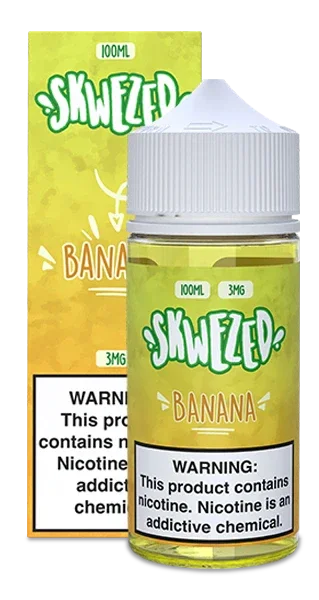 SKWEZED  BANANA 3MG 100ML