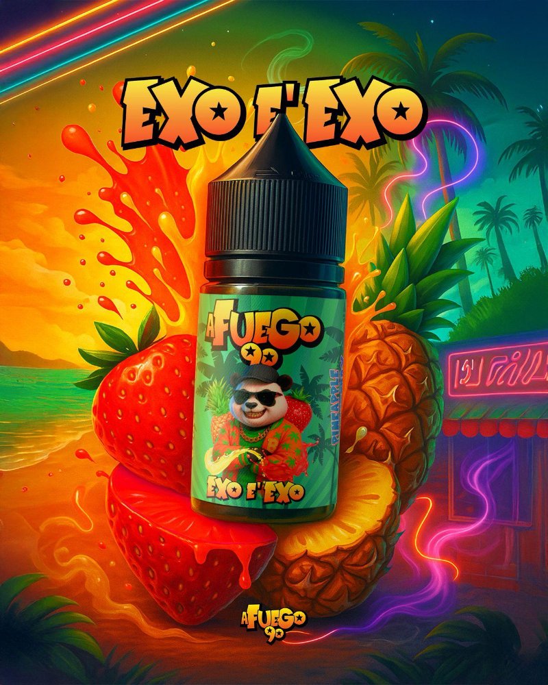 AFUEGO 90 EXO EXO  PINA FRESA SALT