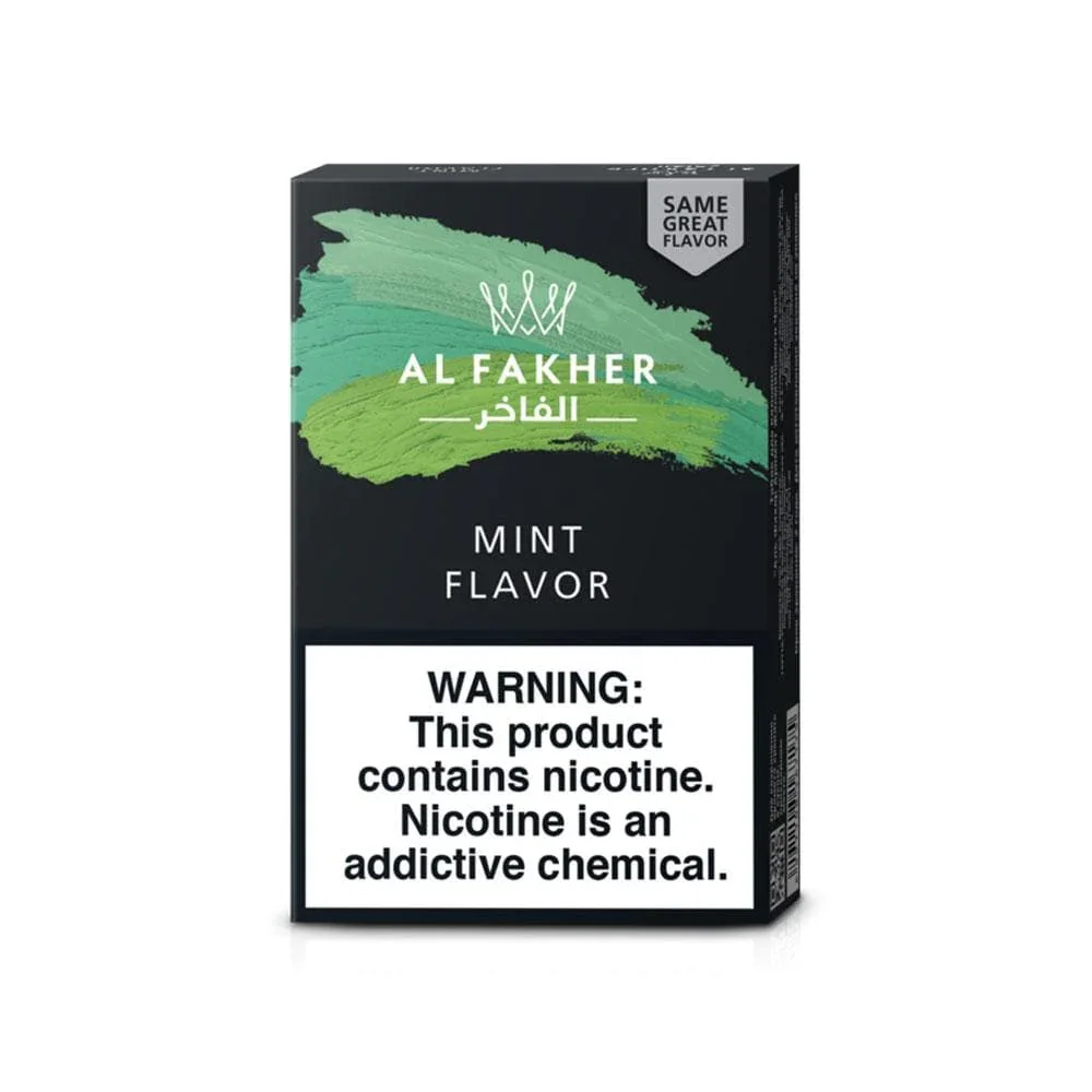 ALFAKHER MENTA 50G TABACCO