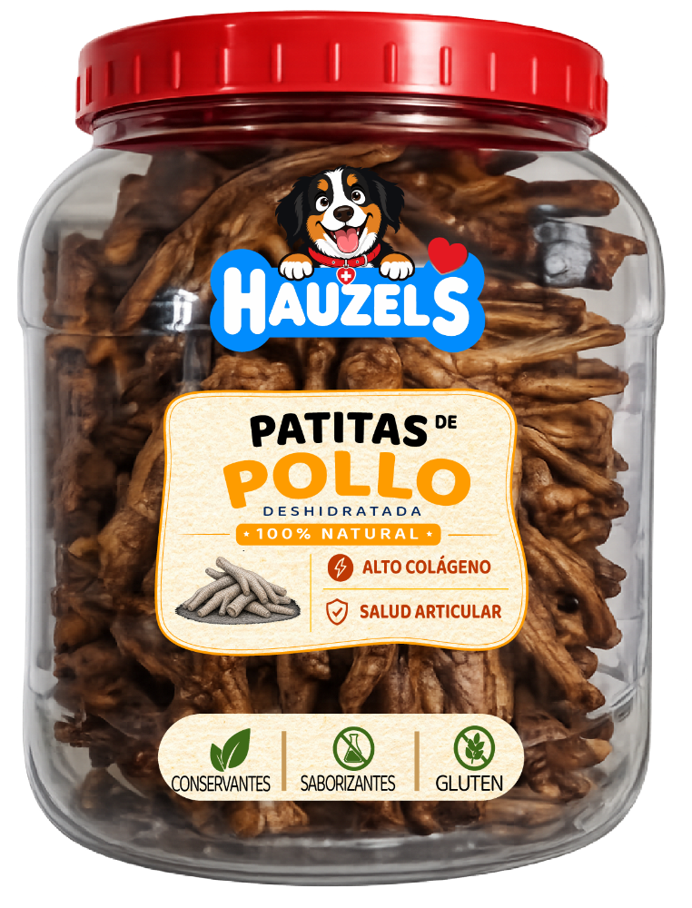 Patitas de Pollo deshidratadas