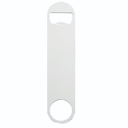 ABRIDOR DE BOTELLAS RECTANGULAR BLANCO