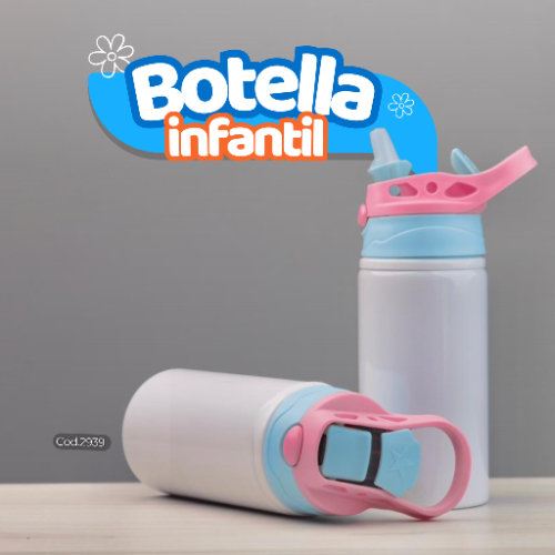 BOTELLAROSA CELESTE  ALUMINIO 360ML
