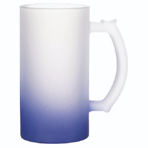 JARRA CERVECERA COLOR AZUL