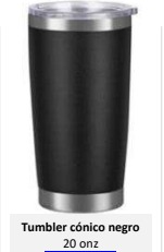 Vaso Termico 20 onz Negro