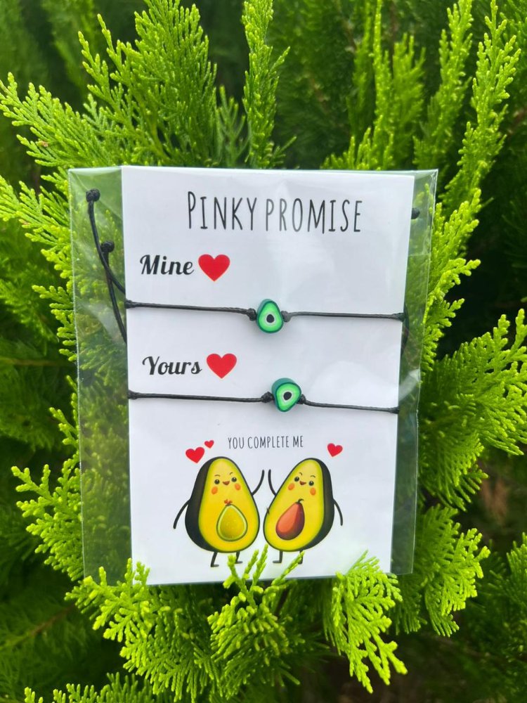 pulsera hilo pareja aguacate
