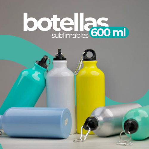 BOTELLA ROSCA MENTA 600 ML