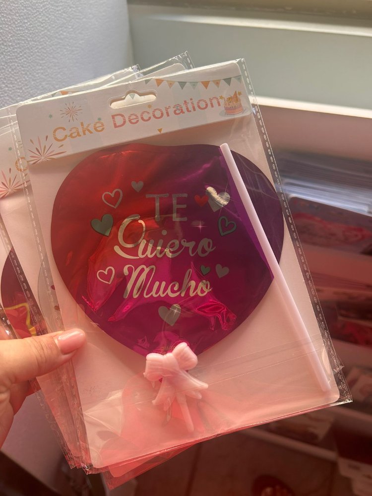 Globo pequeño Te amo mi amor