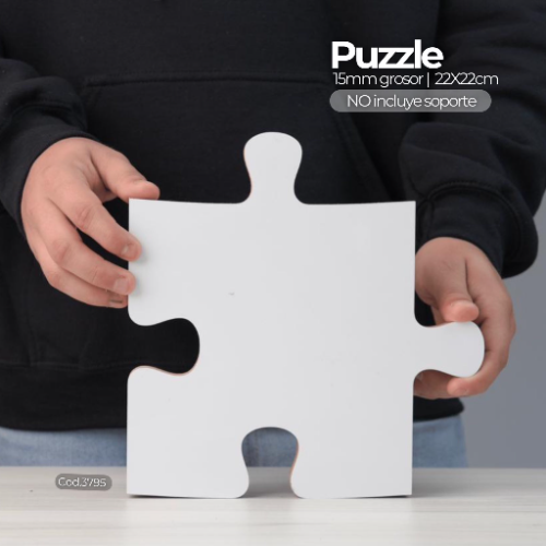 RETABLO BLANCO PUZZLE 15MM 22X22