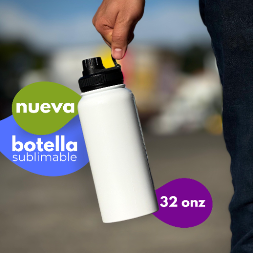 BOTELLA DE ACERO SUBLIMABLE DE 32 ONZ
