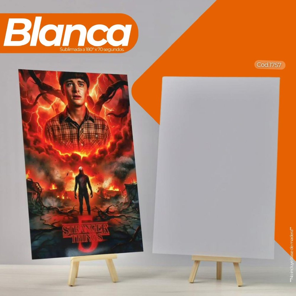 LAMINA DE ALUMINIO BLANCO 60X40