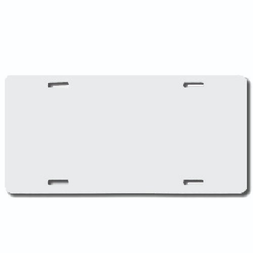 PLACA DE ALUMINO PARA CARRO 30 X 15 CM