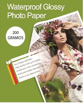 FOTOGRAFICO BRILLANTE DE 200 GRAMOS +CORTE