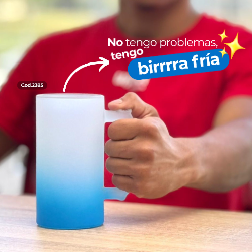 JARRAS CERVECERA CELESTE