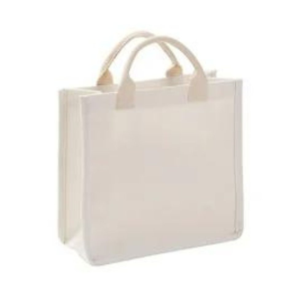 BOLSO DE LINO PEQUENO 27X25X12CM