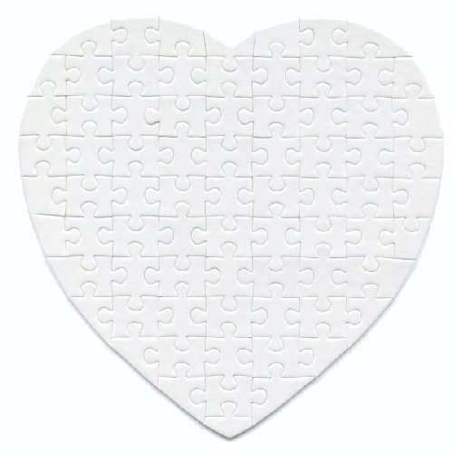 ROMPECABEZAS FORMA CORAZON / 19X19 CM