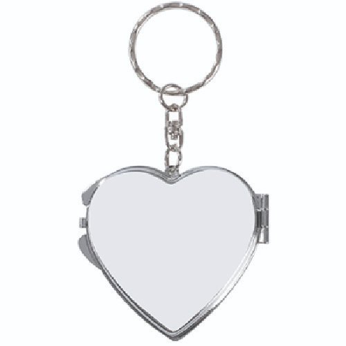 LLAVERO TIPO ESPEJO CORAZON