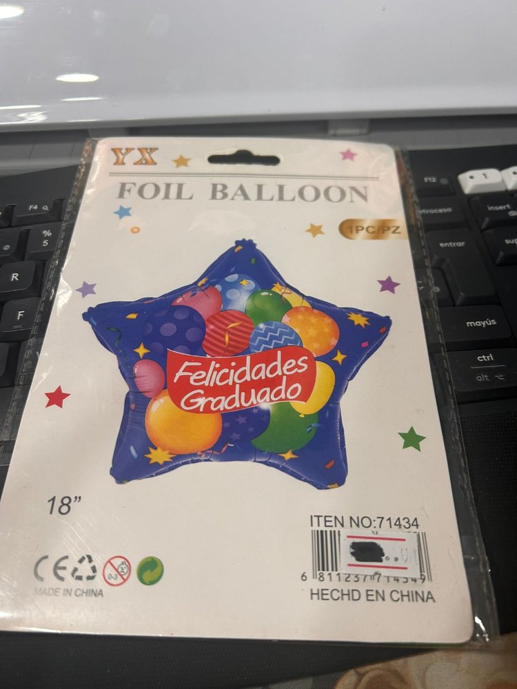 GLOBO FELICIDADES GRADUADO