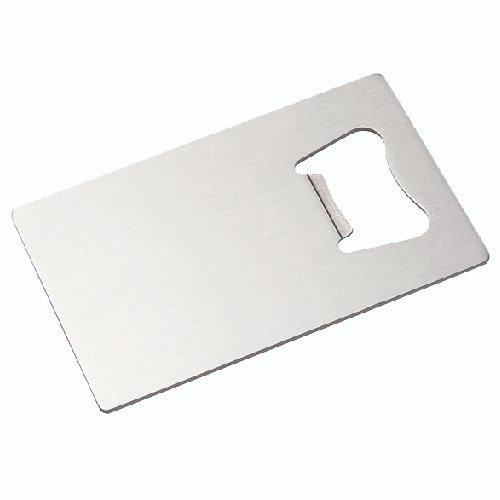 ABRIDOR SILVER DE BOTELLAS TIPO TARJETA 5.3 CM X 8.5 CM