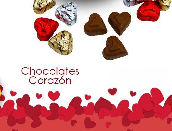 Chocolate corazon c/u