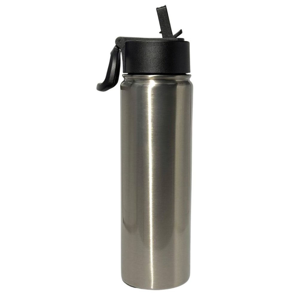 BOTELLA SILVER TERMICA 650ML CON AGARRADERA GIRATORIA