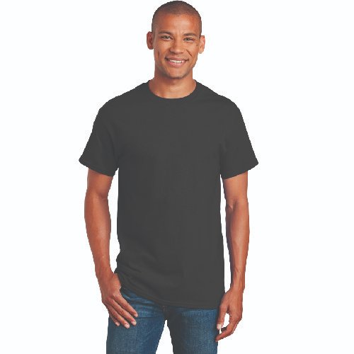 Camiseta XL Negro Cuello Redondo Unisex