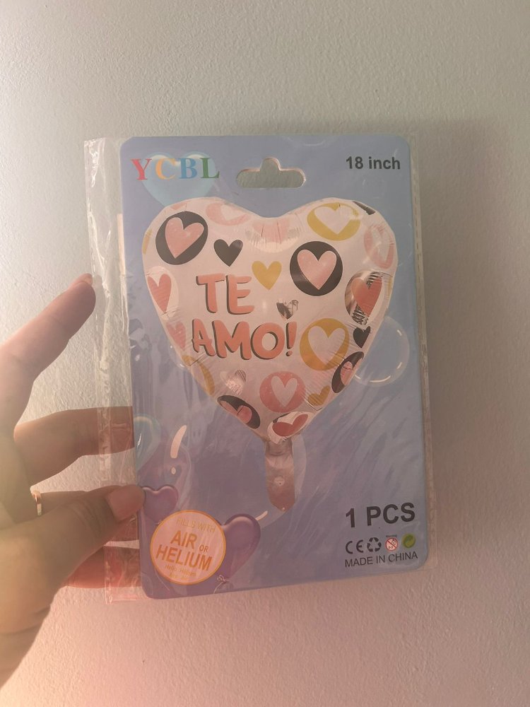 GLOBO  TE AMO 18 PULG
