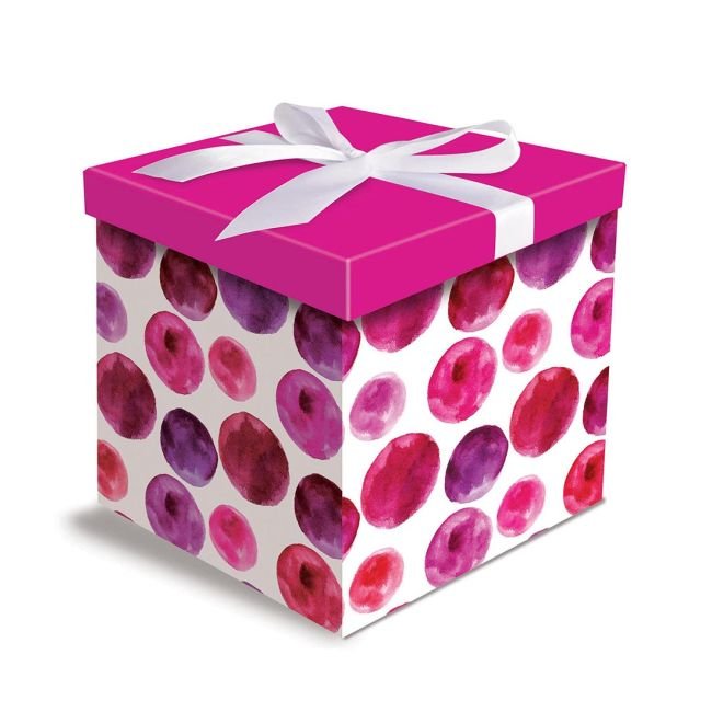 Caja regalo grande 30x30x30cm ROSA